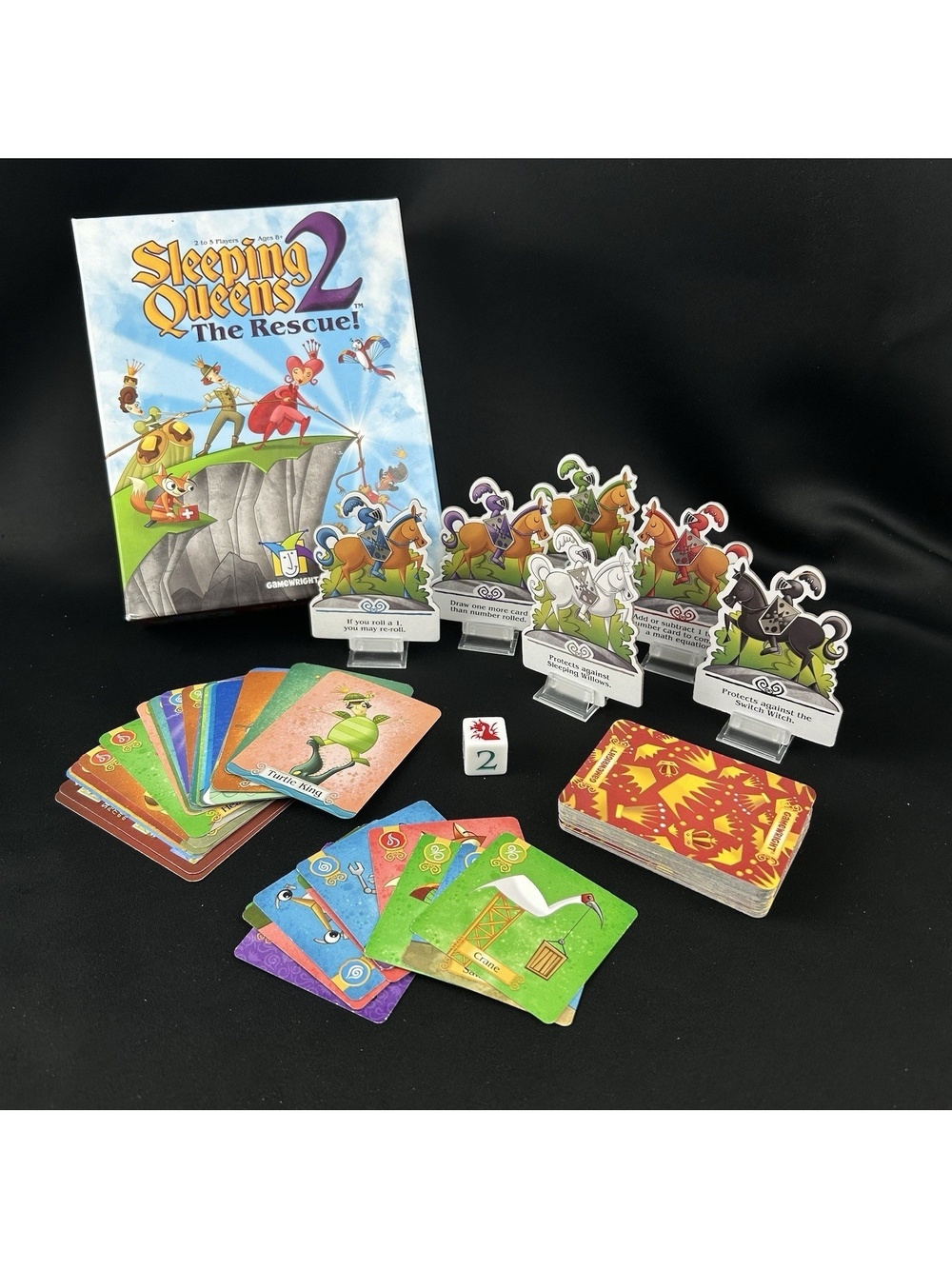 Sleeping Queens 2 The Rescue! Gamewright Card Game Complete